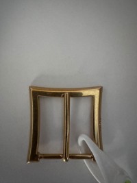 Geometric Brass Belt Buckle