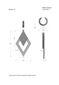 Five-Piece Statement Drop Earring