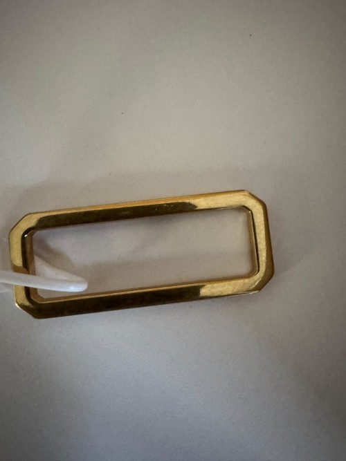 Antique Gold Zamak Strap Slider